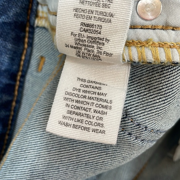 Free People Jeans Size 30 NWT High Rise Flare Crop Denim - Picture 10 of 10